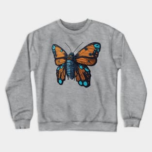 Robot Butterfly Crewneck Sweatshirt
